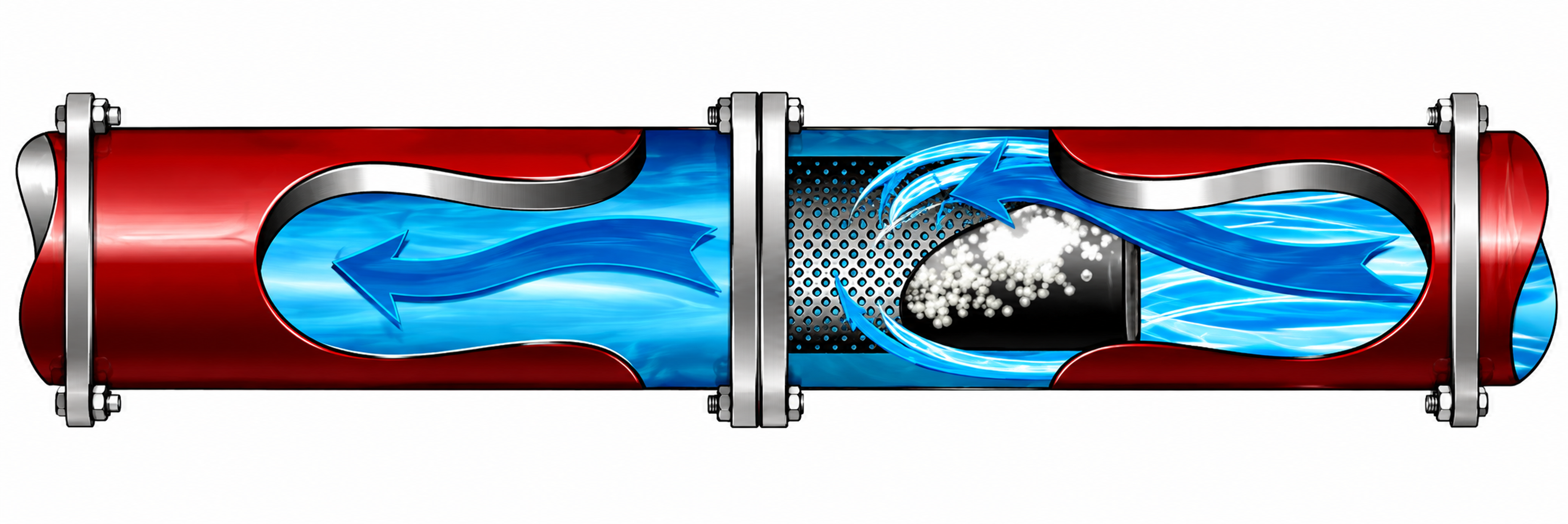 Figure 31. Ross Model 890 fixed energy dissipator flow