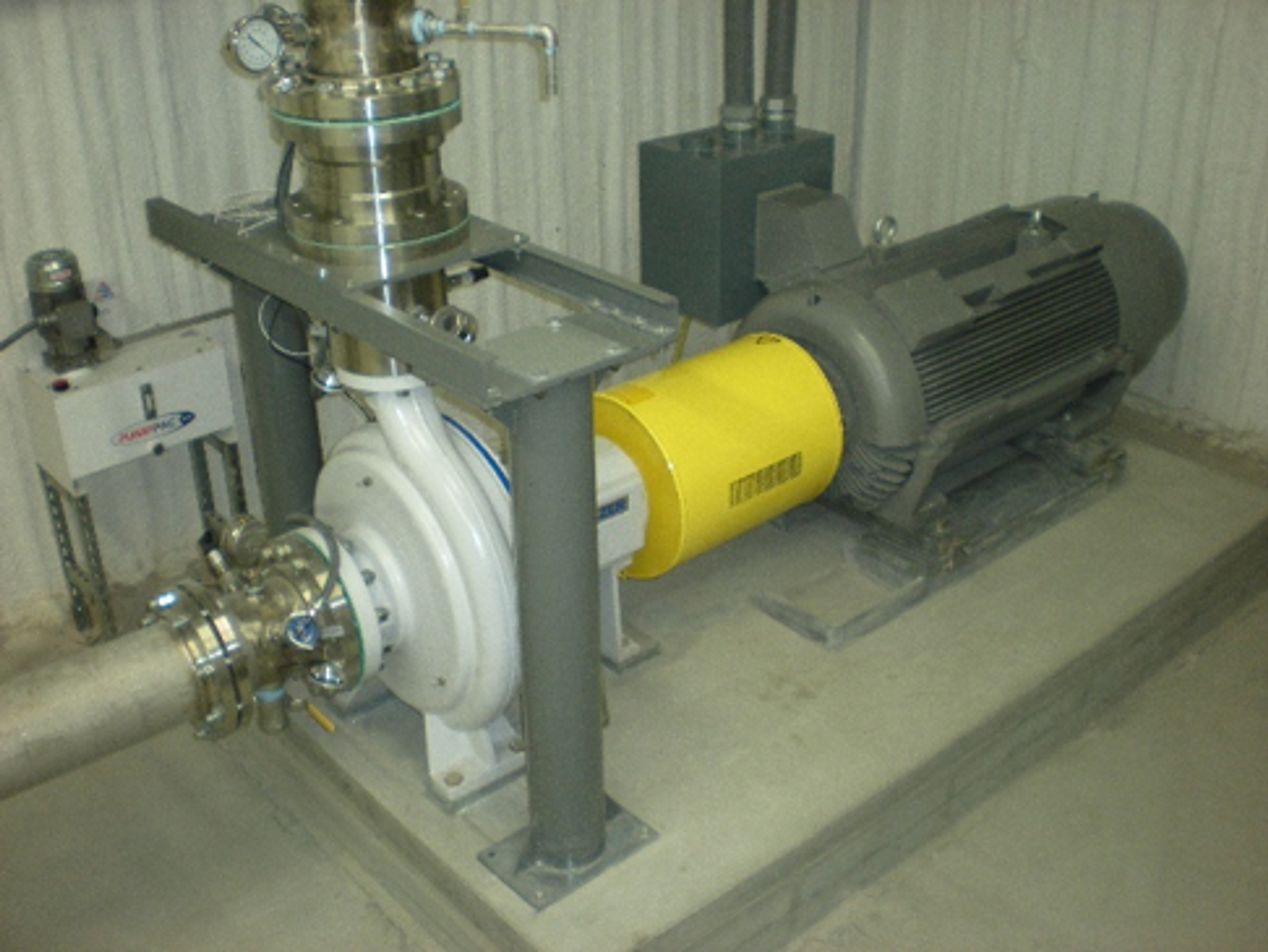Figure 33. Arisdyne production cavitation skids illustrating 800 GPM