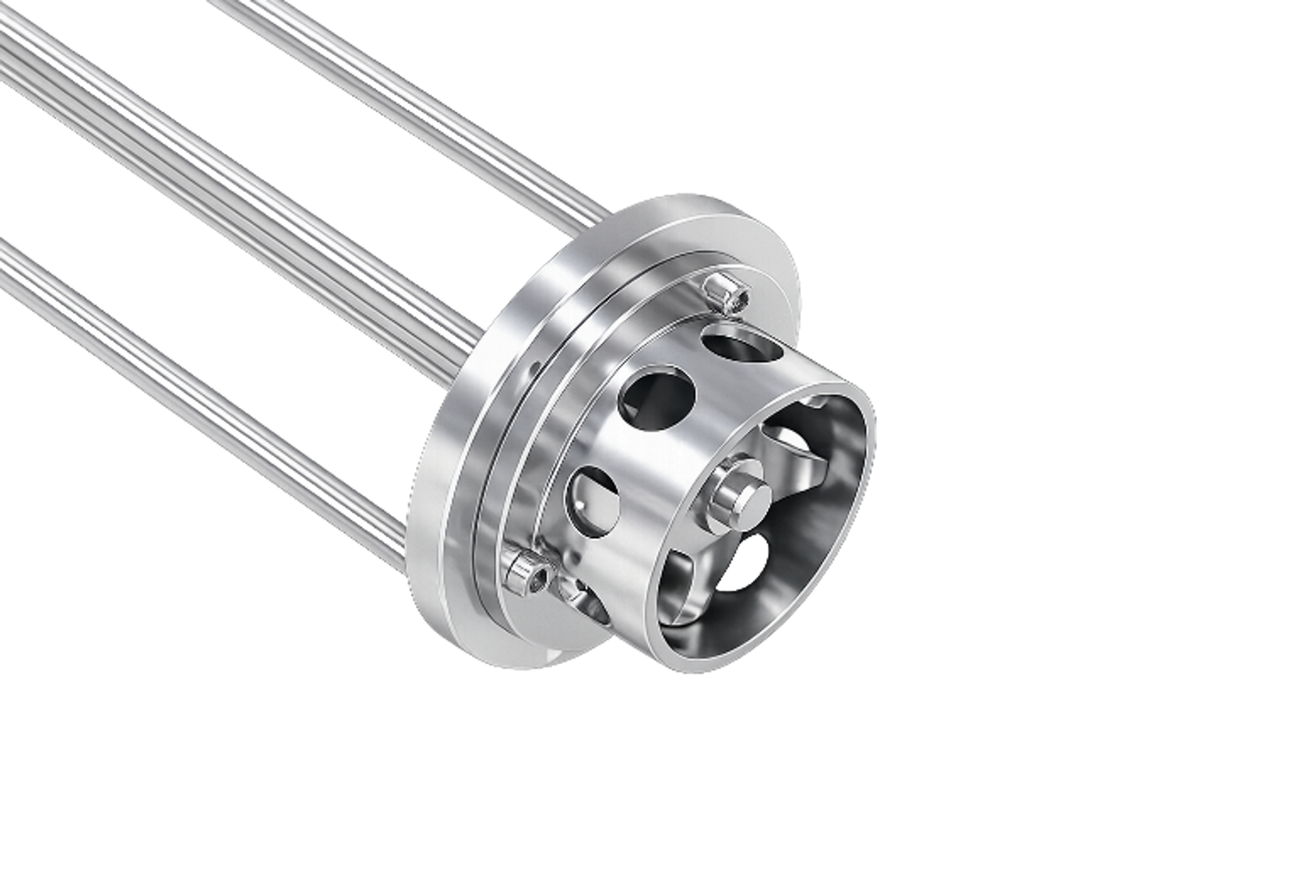 Coarse disintegrating head rotor-stator assembly